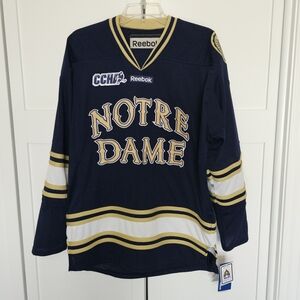 NWT: Notre Dame hockey jersey size S
